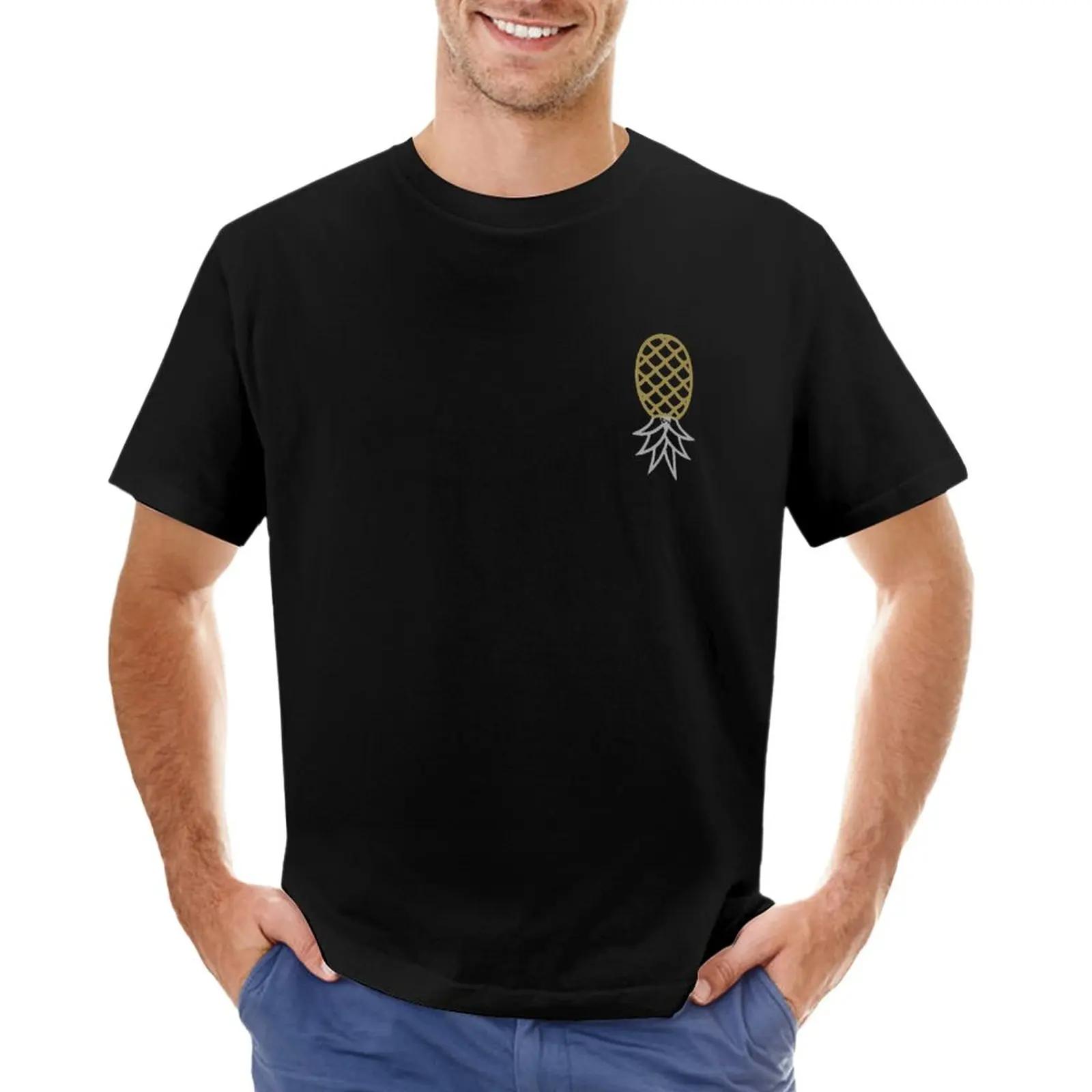 Upside Down Pineapple Swinger SymbolPartners ID Swinger Logo T-Shirt custom t shirt heavy weight t shirts for men
